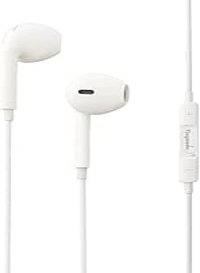 Tingwode D511 Wired Earphones - White